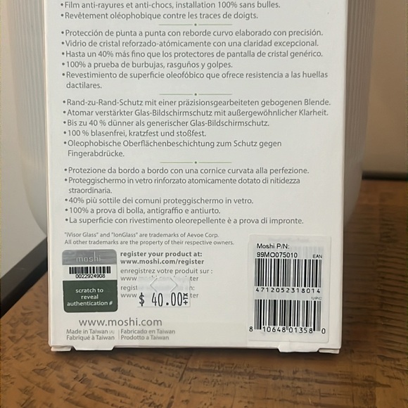 Moshi iVisor Glass Screen Protection for Samsung Galaxy S6 - Picture 4 of 5